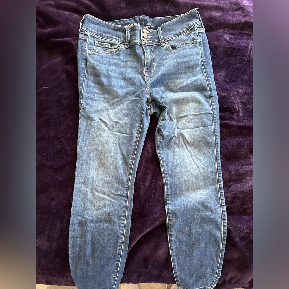 Used Torrid super soft Jean jeggings size 10s